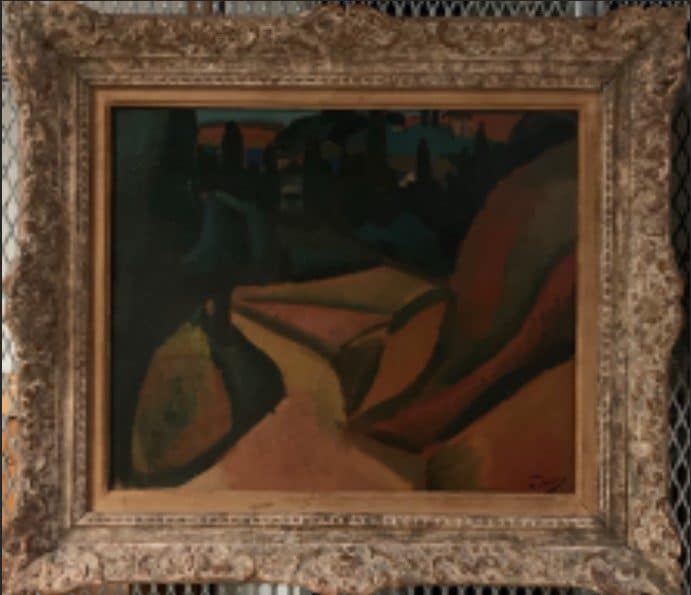 Landscape at Martigues 1907 Andre Derain French 1880 1954 oil on canvas Bequest of Drs. Frederick K Jr and Elizabeth P Cressman 2022.6.3 1.jpg