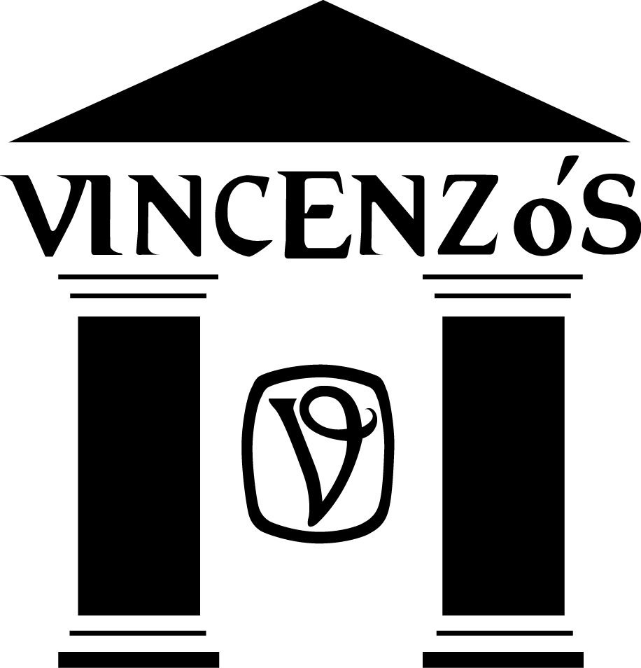 VincenzosLogo black